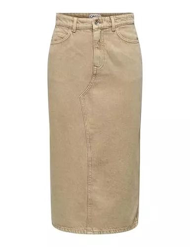 ONLY Röcke ONLY Damen Onllola-Cilla Hw Long Slit Skirt PNT Jumpsuit