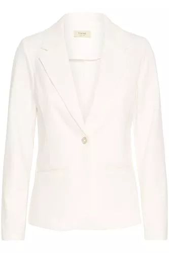fransa Blazer fransa FRZablazer Damen Blazer Kurzblazer Jacke mit Stretch Lange Ärmel mit Taschen
