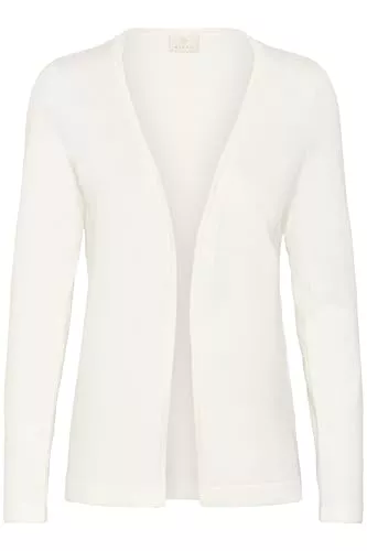 KAFFE Strickjacken KAFFE Damen Basic Cardigan with Long Sleeves Button Up Front Strickjacke