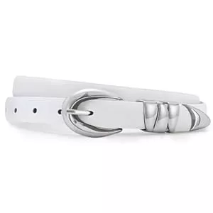XZQTIVE Gürtel XZQTIVE Damen Leder Gürtel für Jeans Hosen Kleider, Mode Damen Schwarz Gürtel mit Gold Silber Schnalle
