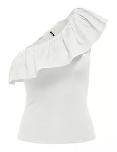 ONLY Ärmellose Blusen ONLY Damen Onlsoffy One Shoulder Mix Top Box JRS