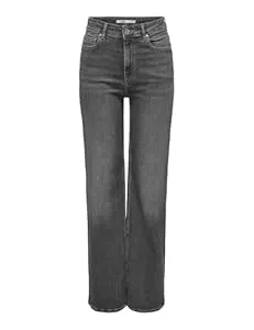 ONLY Jeans ONLY Damen Onlluna Hw Wide DNM Diabox Jeans
