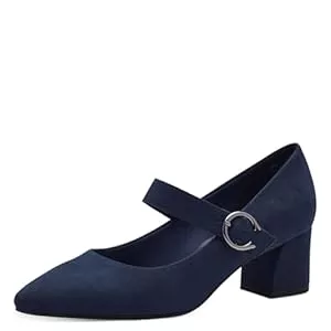 MARCO TOZZI High Heels MARCO TOZZI Damen Pumps mit Riemen Spitz mit Blockabsatz