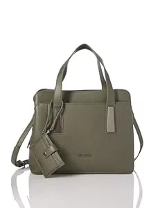Steve Madden Taschen & Rucksäcke Steve Madden Damen Top Handle Satchel with Card Case BGRAMMER Umhängetasche mit Tragegriff Oben und Kartenetui