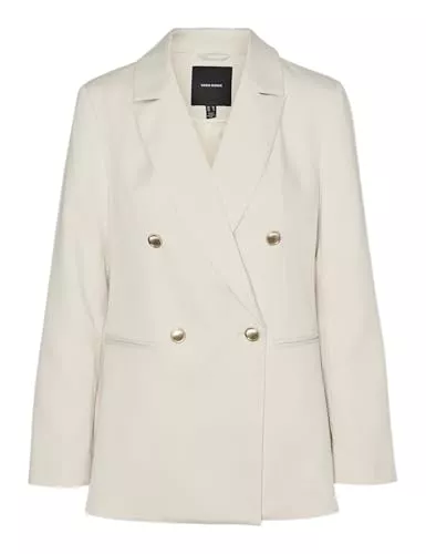 VERO MODA Blazer VERO MODA Damen Vmelma Ls Loose Gold Button Blazer
