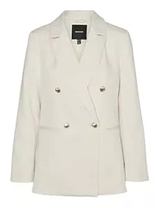VERO MODA Blazer VERO MODA Damen Vmelma Ls Loose Gold Button Blazer