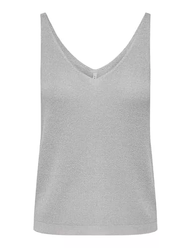 ONLY Tops ONLY Damen Onlshina Sl Glitter Top KNT