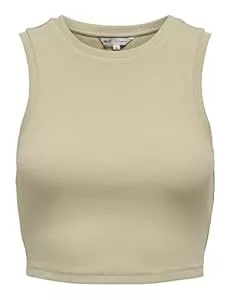 ONLY Tops ONLY Damen Tank Top ONLVILMA - Slim Fit XS S M L XL Schwarz Weiss Grün