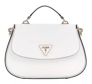 GUESS Taschen & Rucksäcke GUESS Eco Gloriana Girlfriend Satchel Bag White