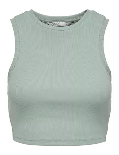 ONLY Tops ONLY Damen Tank Top ONLVILMA - Slim Fit XS S M L XL Schwarz Weiss Grün