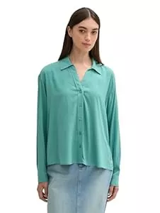 TOM TAILOR Denim Langarmblusen TOM TAILOR Denim Damen Hemdbluse aus Viskose