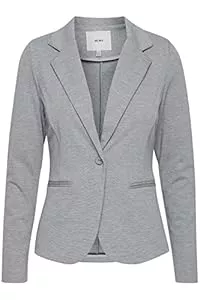 ICHI Blazer ICHI IHKATE BL Damen Blazer Kurzblazer Jacke EIN-Knopf-Blazer mit Stretch und Reverskragen