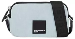 Karl Lagerfeld Jeans Taschen & Rucksäcke Karl Lagerfeld Jeans, Damen, Box Logo Mini Camera Bag Denim,