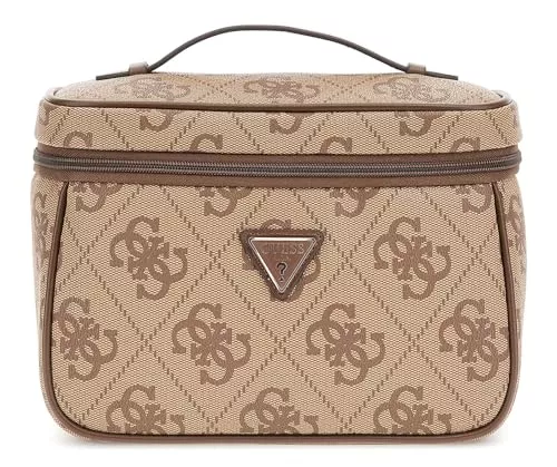 GUESS Taschen & Rucksäcke GUESS Toiletry Train Case Latte Logo/Brown