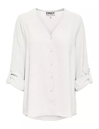 ONLY Langarmblusen ONLY Damen Onljana Mette V-Neck Ls Shirt Noos WVN