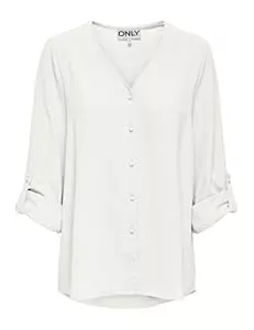 ONLY Langarmblusen ONLY Damen Onljana Mette V-Neck Ls Shirt Noos WVN
