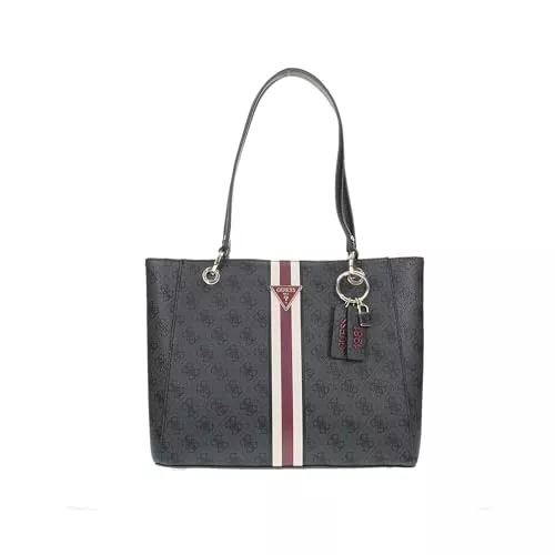 GUESS Taschen & Rucksäcke GUESS Noelle Tote Bag Coal Logo