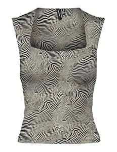 VERO MODA Tops VERO MODA Damen Vmmillion Sl Square Neck Top JRS Noos