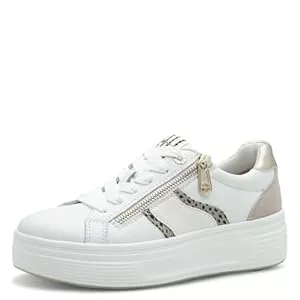 Tamaris Sneaker & Sportschuhe Tamaris Comfort Damen Plateau Sneaker mit Reißverschluss Low Top