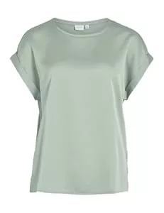 Vila T-Shirts Vila Damen VIELLETTE S/S Satin TOP - NOOS 14059563