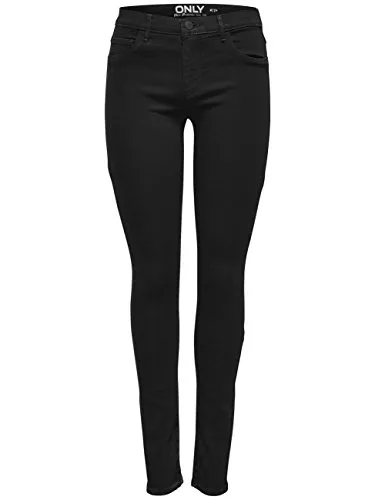 ONLY Jeans ONLY Female Skinny Jeans ONLRAIN Mittlere Taille Skinny Fit Jeans