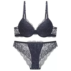 Sencylife Unterwäsche & Dessous Sencylife Sexy BHS für Frauen Spitze Push Up Gepolstert Bügel Lift Up Unterstützung Alltag BH Set