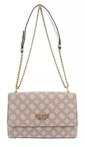 GUESS Taschen & Rucksäcke GUESS Fynna Convertible Crossbody Flap Bag Light Rose Logo