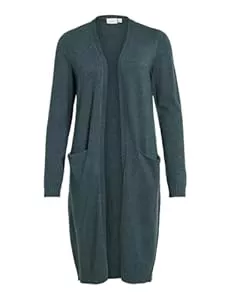 Vila Strickjacken Vila Damen VIRIL Long L/S Knit Cardigan - NOOS 14042770