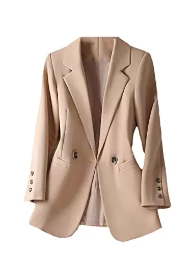 Alloaone Blazer Alloaone Damen-Blazer Mit Futter