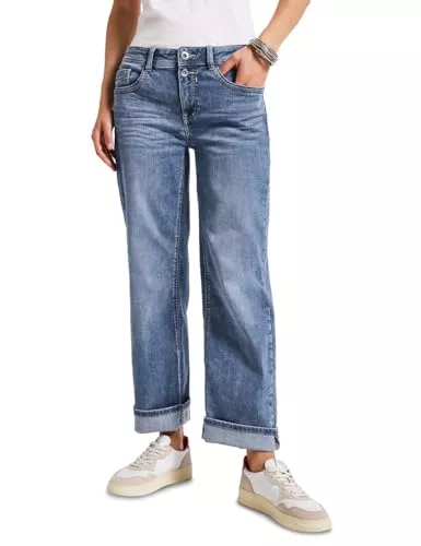 STREET ONE Jeans STREET ONE Damen Straight Leg Jeans