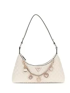 GUESS Taschen & Rucksäcke GUESS Damen Everlee Top Zip Shoulder Bag Umhängetasche