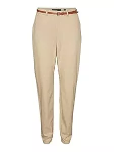 VERO MODA Hosen VERO Moda Women's Vmflashino Mr Regular Chino Pants Trousers
