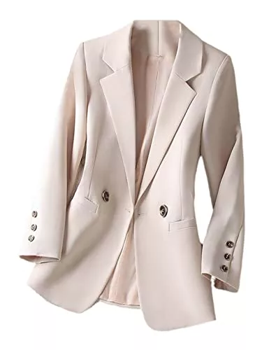 Alloaone Blazer Alloaone Damen-Blazer Mit Futter