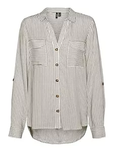 VERO MODA Hemdblusen Vero Moda Women's Vmbumpy L/S Shirt New WVN Ga Noos Blouse