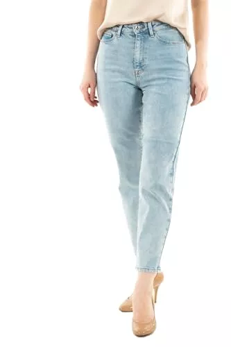ONLY Jeans ONLY Female Mom Jeans ONLEMILY Ankel Hohe Taille Gerade geschnitten Jeans