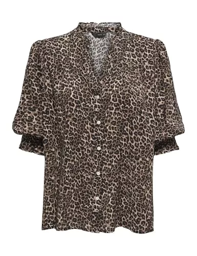 ONLY Kurzarmblusen ONLY Damen Feminines Shirt Mit Regular Fit Und 3/4 Ärmeln