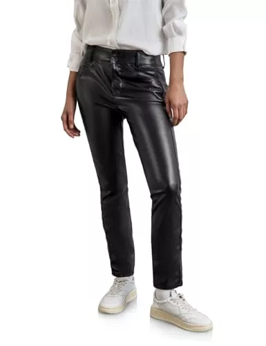 STREET ONE Hosen Street One Damen Beschichtete Hose