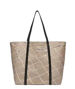 Liebeskind Taschen & Rucksäcke Liebeskind Berlin Damen-Shopper „Aurora“ – Große Canvas-Tasche Damen mit Reißverschlussfach und Leder-Schulterriemen – Shopper Bag Women – Passend für Laptops bis 16 Zoll – Light Bag