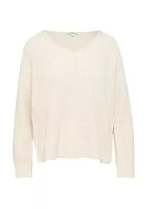 s.Oliver Pullover & Strickmode s.Oliver Damen-Strickpullover für Casual-Outfits mit V-Ausschnitt