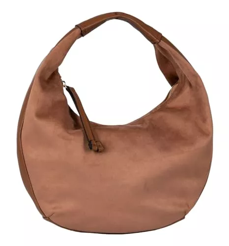 Gabor Taschen & Rucksäcke Gabor bags Jany Damen Hobo Bag Schultertasche Mittelgroß Cognac Braun