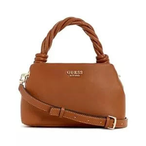 GUESS Taschen & Rucksäcke GUESS Sansa Top Handle Crossbody Bag Cognac