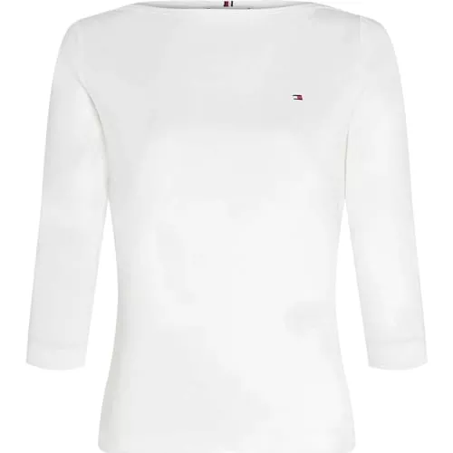 Tommy Hilfiger Langarmshirts Tommy Hilfiger Damen Kurzarm Strickoberteile