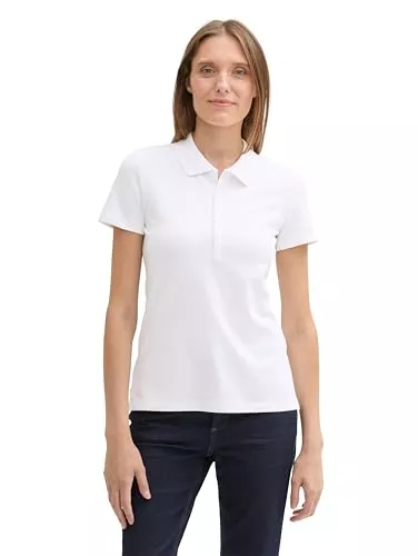 TOM TAILOR T-Shirts TOM TAILOR Damen Piqueé Polo Shirt
