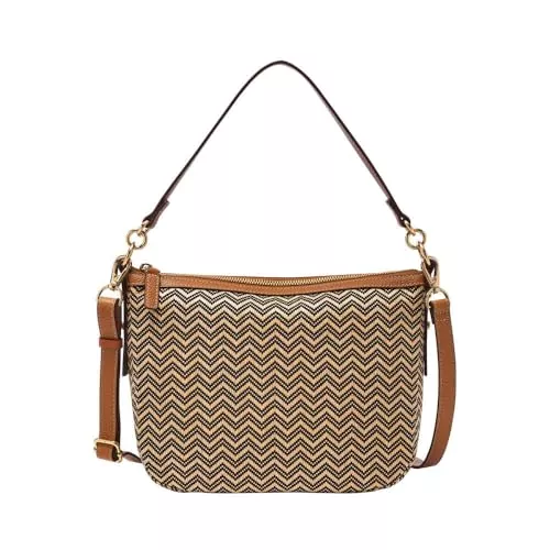 FOSSIL Taschen & Rucksäcke FOSSIL Jolie Brown Leather or Suede Crossbody bag for Women