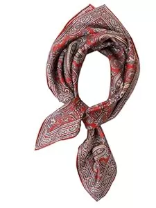 Prettystern Schals & Tücher Prettystern Herr Dame reine Seide Bandana handrolliertes SeidenHalstuch unisex Nickituch
