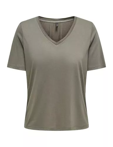 ONLY T-Shirts ONLY Damen Onlelise S/S V-Neck Top JRS Noos