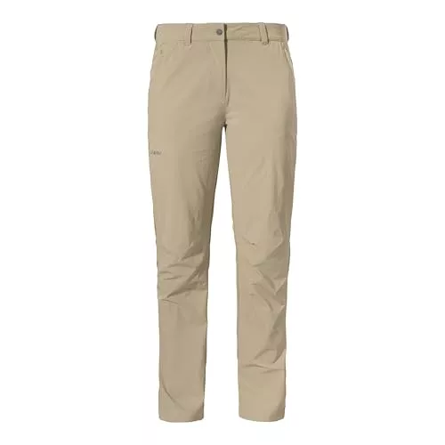Schöffel Hosen Schöffel Damen strapazierfähige Damen Hose für Wanderungen, Wasserabweisende Outdoor Hose mit sportlichem Schnitt Pants Engadin1