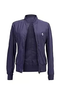 Manufaktur13 Jacken Manufaktur13 Women Bomber - Leichte Damen Frauen Bomberjacke, Übergangsjacke mit Waffle Stretch Seiteneinsätzen, Fliegerjacke, Bikerjacke, Frühling Herbst