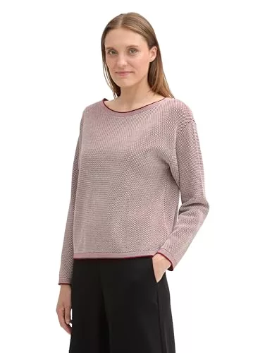 TOM TAILOR Pullover & Strickmode TOM TAILOR Damen Strickpullover aus Bio-Baumwolle