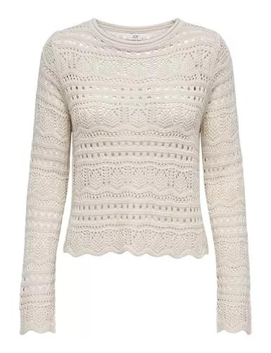 JACQUELINE de YONG Pullover & Strickmode JACQUELINE de YONG Damen Jdysun Lay L/S Boatneck Pullov. KNT Noos Strickpullover